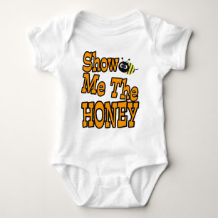 Body Para Bebê mostre-me o mel