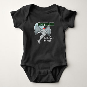 Body Para Bebê Mothman acredita em mim! ponto agradável, WV de