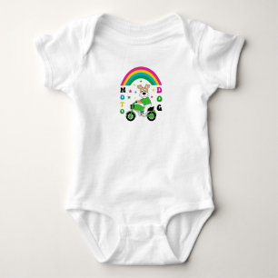 Body Para Bebê Moto Dog