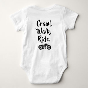Body Para Bebê Motocicleta Creative Baby Onsie