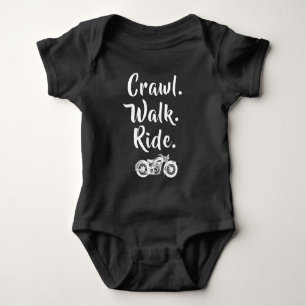 Body Para Bebê Motocicleta criativa Onsie do bebê