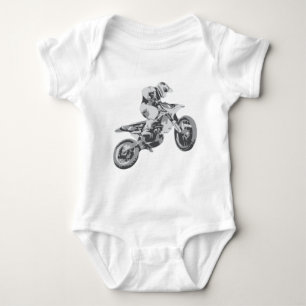 Body Para Bebê Motocross