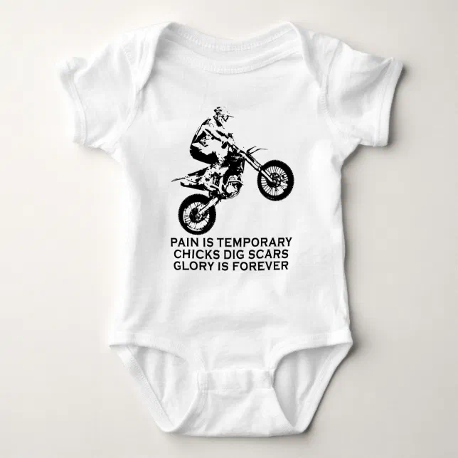 Body Bebê Motocross Manobra Freestyle