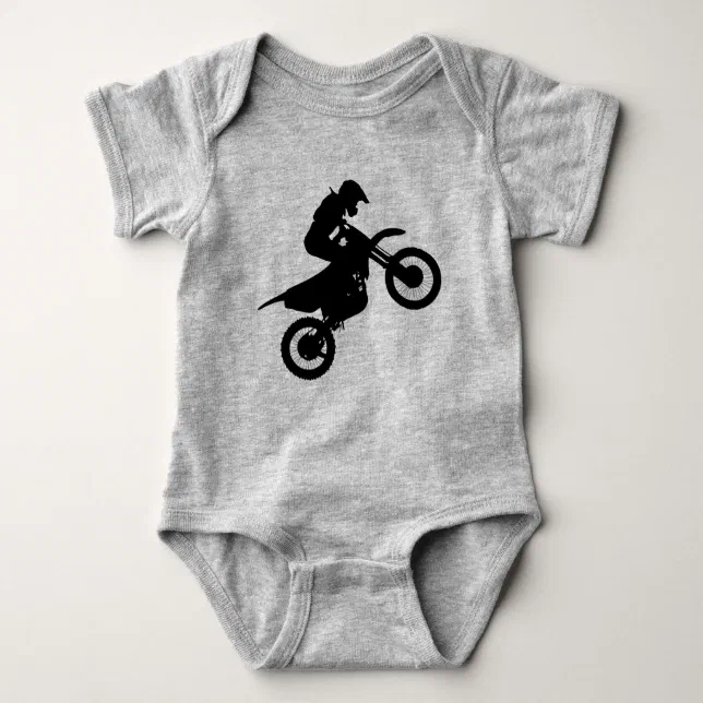 Body Para Bebê Motocross Wheeler Dirt Bike Baby Bodyfato