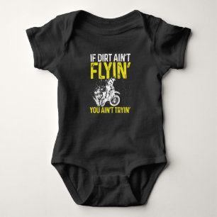 Body Para Bebê Motorcycle Biker Rider Se Dirt Aint Voar Você