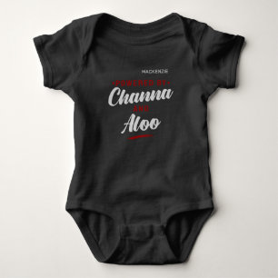 Body Para Bebê Movido por Channa e Aloo Dark