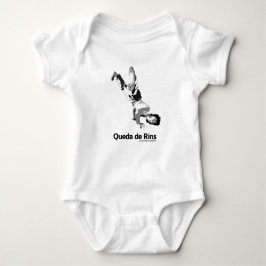 Body Para Bebê Movimentos de Capoeira, queda de rins