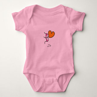 Body Para Bebê muackS voadores!!! Rosa - Bodysuits