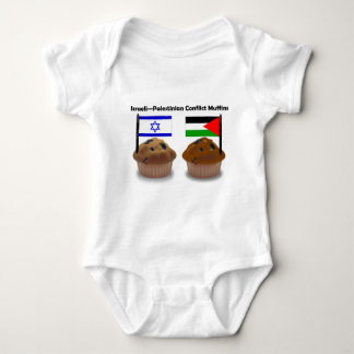 Body Para Bebê Muffin do conflito palestino-israelita