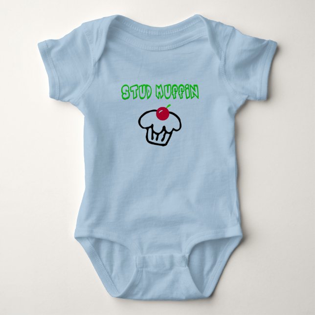 Body Para Bebê Muffin do parafuso prisioneiro (Frente)