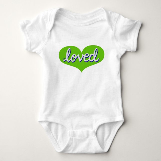 Body Para Bebê Muito Amado - (Frente)