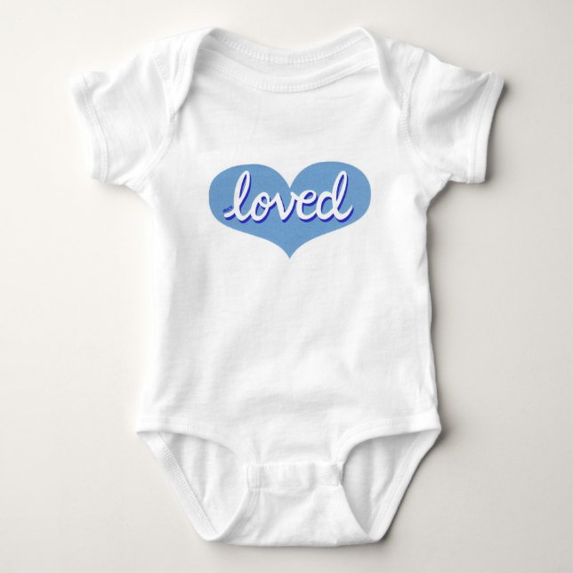 Body Para Bebê Muito Amado - (Frente)