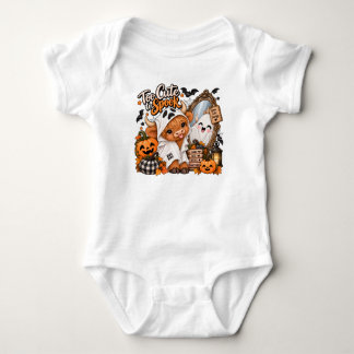 Body Para Bebê Muito Fofo para Assustar Cow Halloween Highland