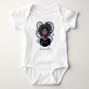 Body Para Bebê Mulher Afro Mágica