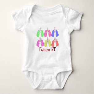 Body Para Bebê Multi dos pulmões colorido--Design do terapeuta
