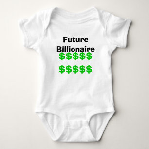 Body Para Bebê Multimilionário futuro