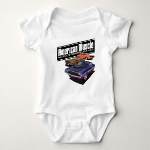 Body Para Bebê Músculo de Mopar do americano