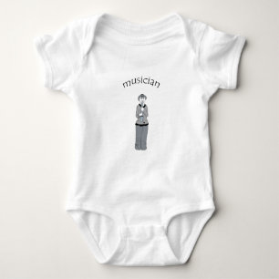 Body Para Bebê músico