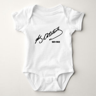 Body Para Bebê Mustafa Kemal Ataturk