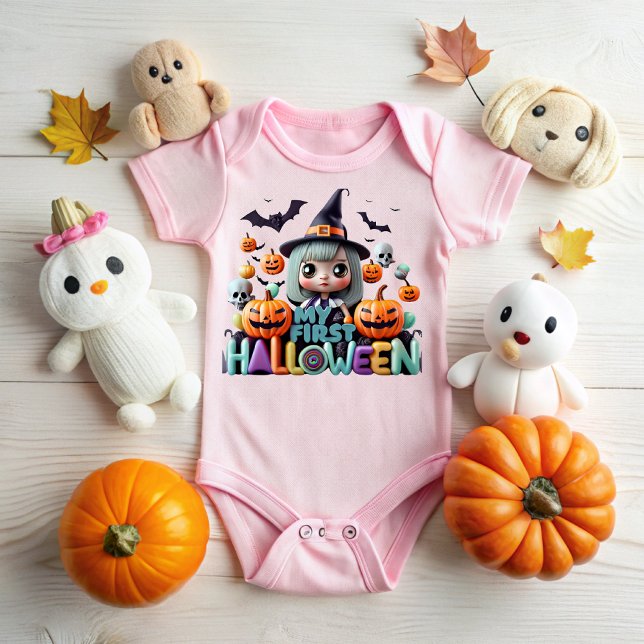 Body Para Bebê My first Halloween (Criador carregado)