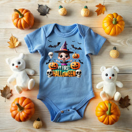 Body Para Bebê My first Halloween: Scares and laughter!