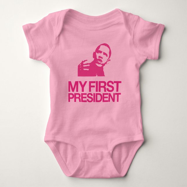 Body Para Bebê MYFIRSTpink (Frente)