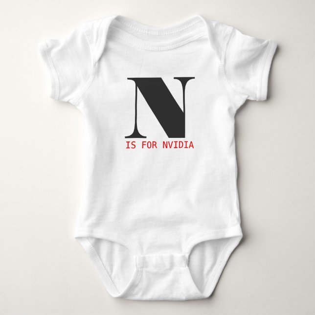 Body Para Bebê N é para Nvidia (Frente)