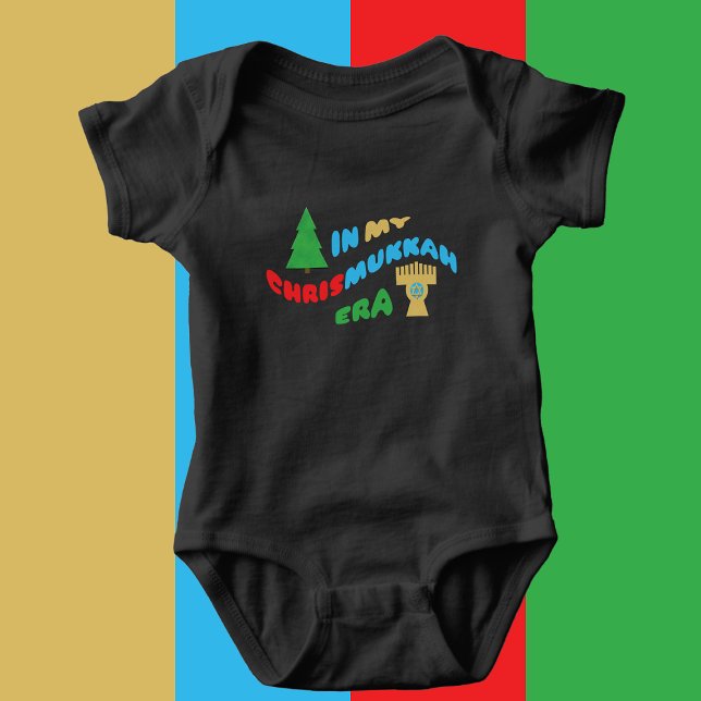 Body Para Bebê Na Minha Era Chrismukkah (Criador carregado)