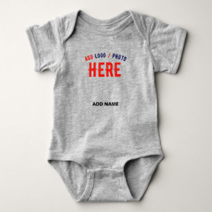 BODY PARA BEBÊ NA MODA MODERNO PERSONALIZÁVEL ASH VERIFICADO COM 