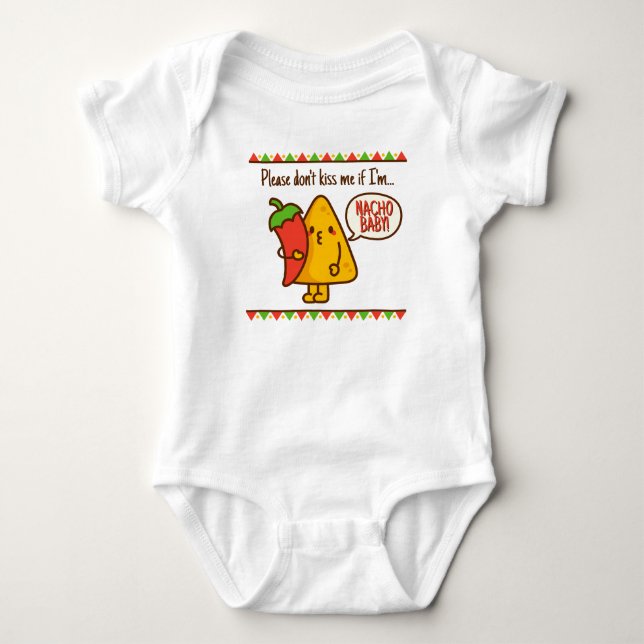 Body Para Bebê Nacho Baby (Frente)
