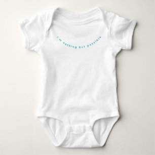 Body Para Bebê Nada é impossível