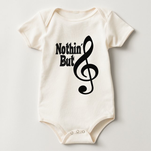 Body Para Bebê Nada mas triplo (Frente)