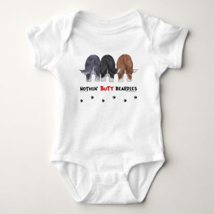 Body Para Bebê Nada termina Beardies