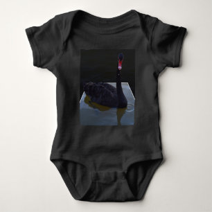 Body Para Bebê Nadação Nadada Nadada Negra Em Lixeira Dimension