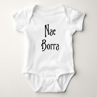 Body Para Bebê Nae Borra scottic slang banter humor engraçado