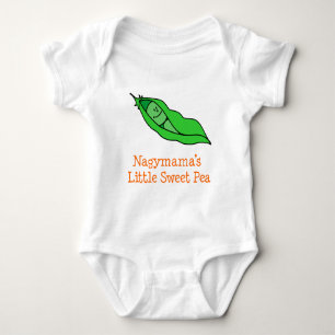 Body Para Bebê Nagymama Little Sweet Pea