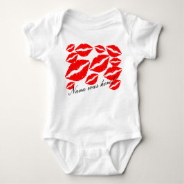 Body Para Bebê Nana estava aqui com o traje