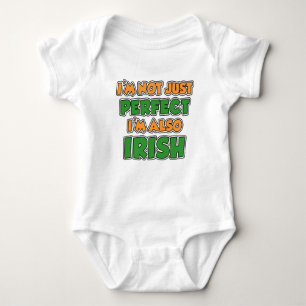 Body Para Bebê Não apenas irlandês perfeito