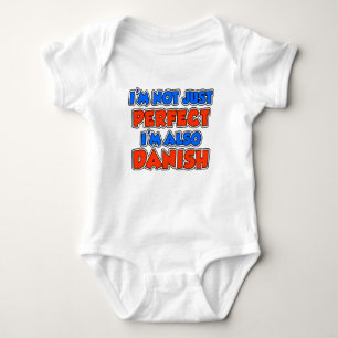 Body Para Bebê Não Apenas Perfeito Também Dinamarquês