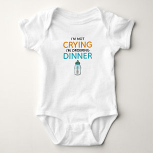 Body Para Bebê Não Chorando Apenas Ordenando Jante Engraçado