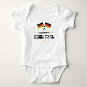 Body Para Bebê Não dê a Schnitzel Oktoberfest engraçado