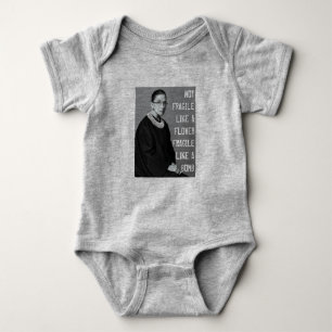 Body Para Bebê Não Frágil Como Uma Flor