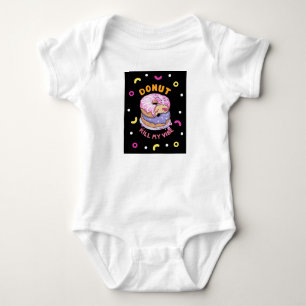 Body Para Bebê Não Matar a minha rosquinha
