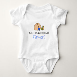 Body Para Bebê Não me faça chamar de Farmor
