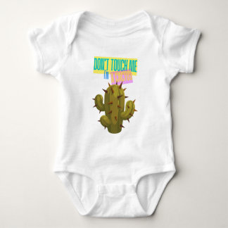 Body Para Bebê Não Me Toque, Eu Sou Um Cacto