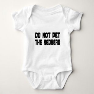 Body Para Bebê Não pet o Redhead