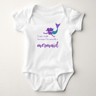 Body Para Bebê Não pode andar porque eu sou um bodysuit da serei