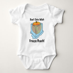 Body Para Bebê Não tome o pêssego do gelo do Mah!