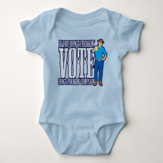 Body Para Bebê Não VOTE Não Reclamar