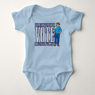 Body Para Bebê Não Vote Não Se Queixe
